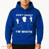 DonT Shoot IM White Hoodie thumb 2