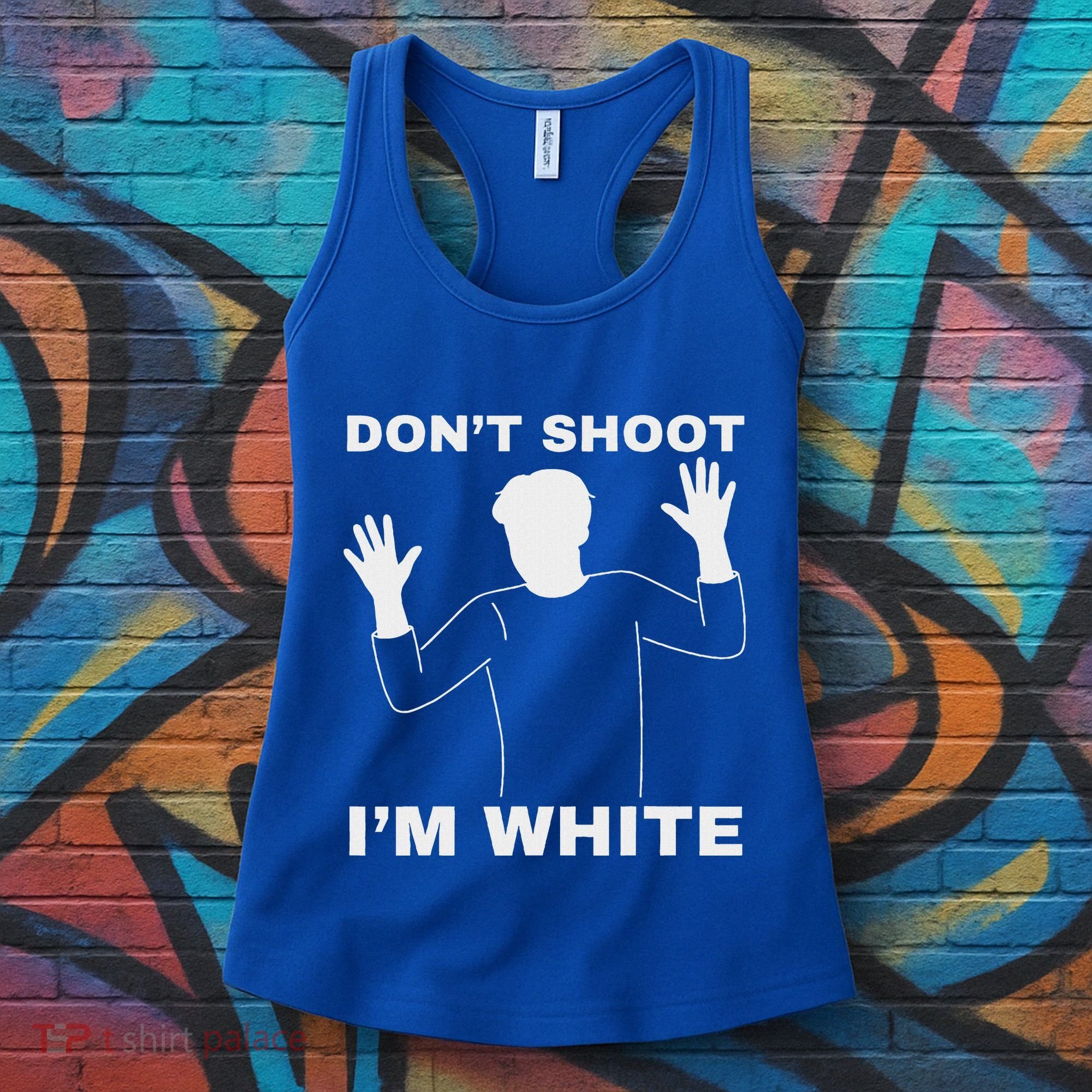 DonT Shoot IM White Women's Tank Top