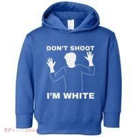 DonT Shoot IM White Toddler Hoodie thumb 0