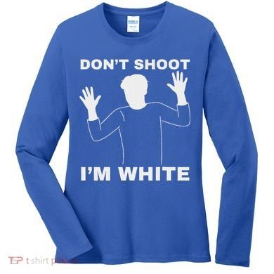 DonT Shoot IM White Women's Long Sleeve Shirt
