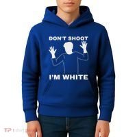 DonT Shoot IM White Kids Hoodie thumb 4