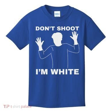 DonT Shoot IM White Kids T-Shirt