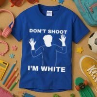 DonT Shoot IM White Kids T-Shirt thumb 3