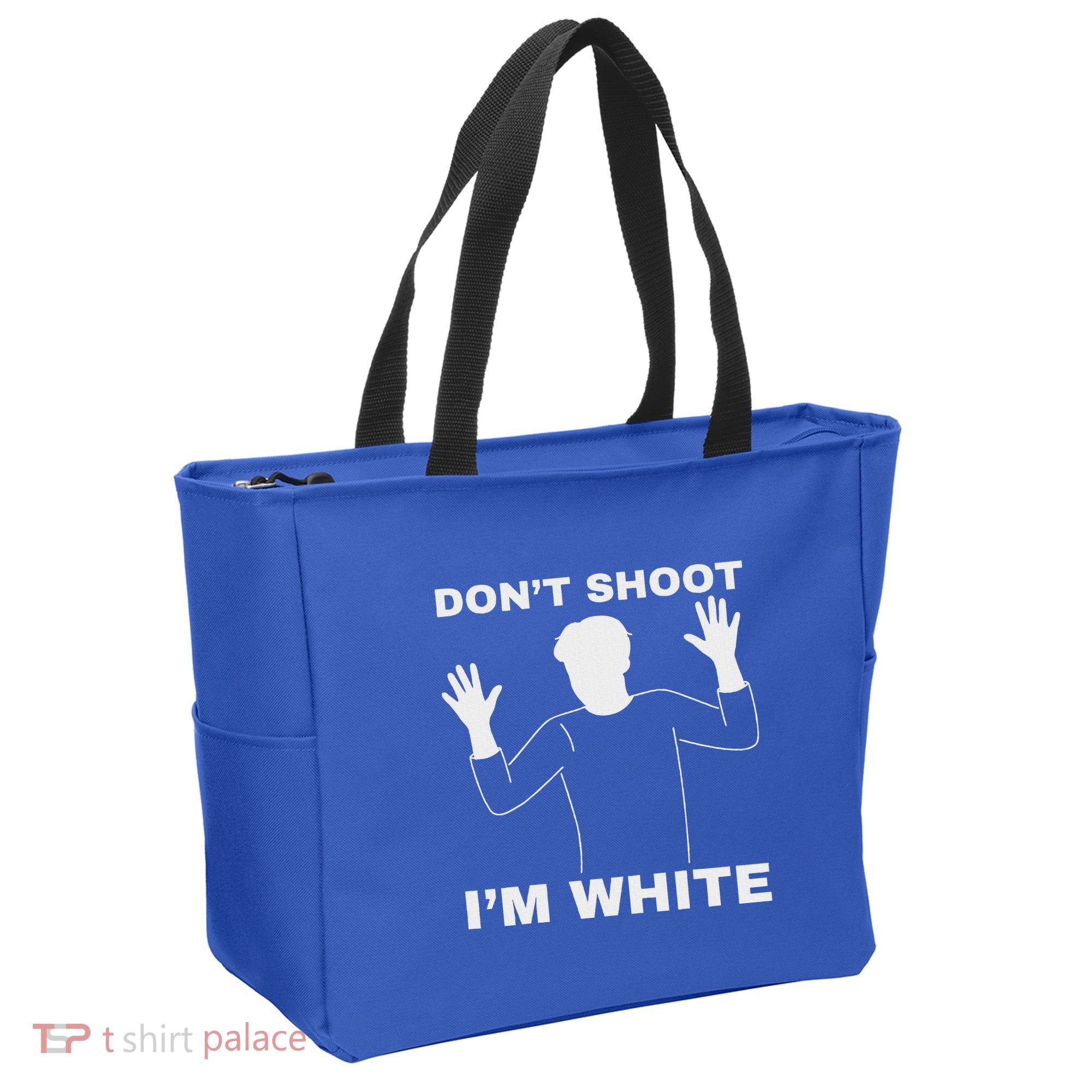 DonT Shoot IM White Tote Bag