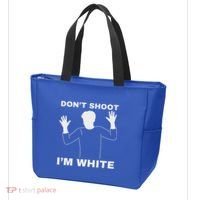 DonT Shoot IM White Tote Bag thumb 3