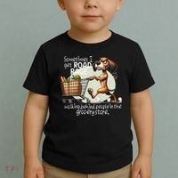 Dog Sometimes I Get Road Rage Walking Behind People Toddler T-Shirt thumb 2