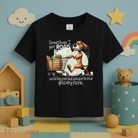 Dog Sometimes I Get Road Rage Walking Behind People Toddler T-Shirt thumb 3