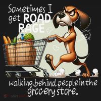 Dog Sometimes I Get Road Rage Walking Behind People Kids Sweatshirt thumb 2