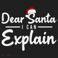 Dear Santa I Can Explain Women's Sweatshirt thumb 2