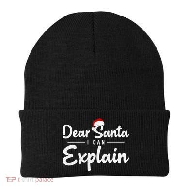 Dear Santa I Can Explain Beanie