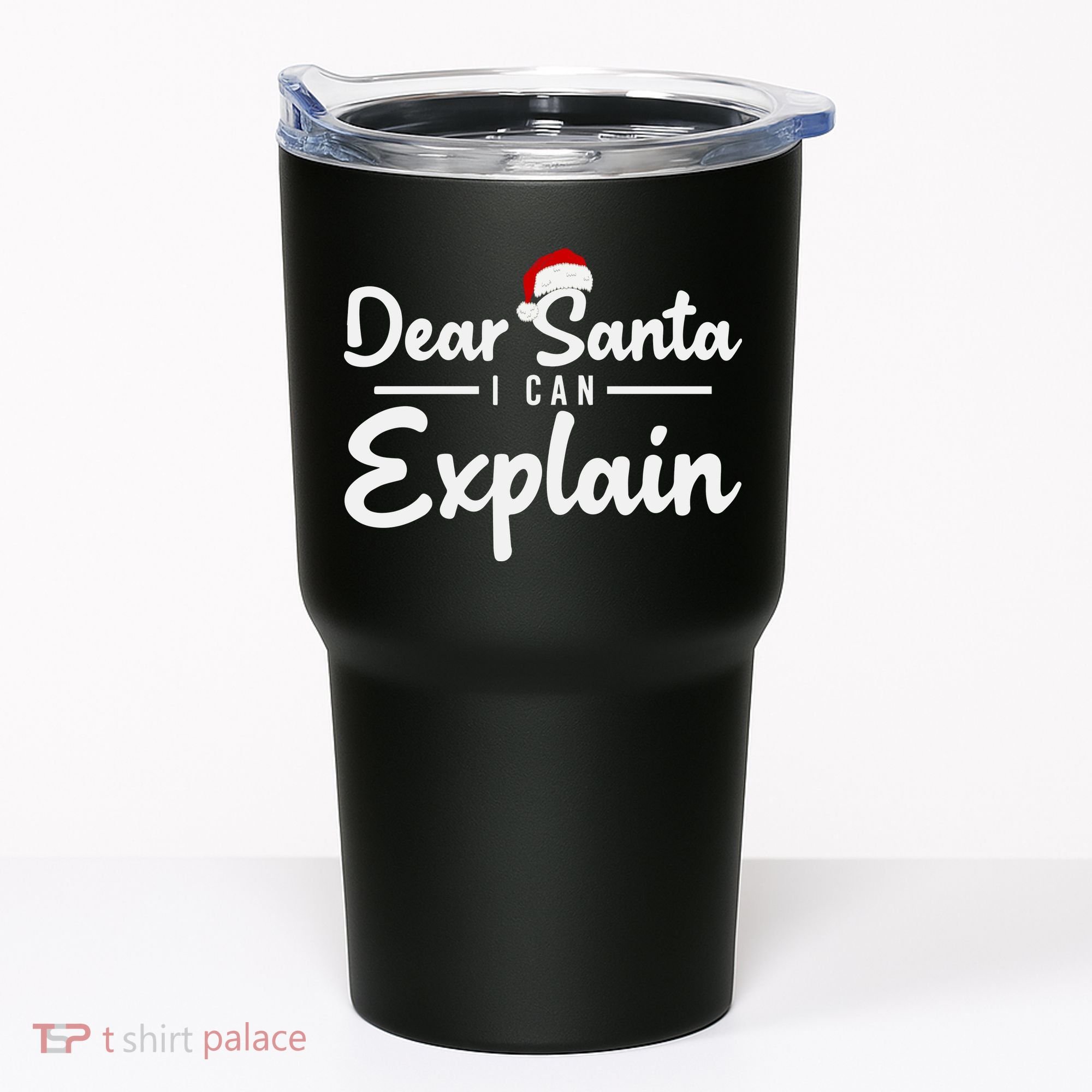 Dear Santa I Can Explain Tumbler