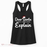 Dear Santa I Can Explain Women's Tank Top thumb 0