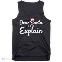 Dear Santa I Can Explain Tank Top thumb 0