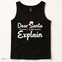 Dear Santa I Can Explain Tank Top thumb 2