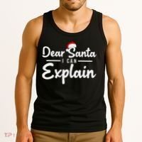 Dear Santa I Can Explain Tank Top thumb 3