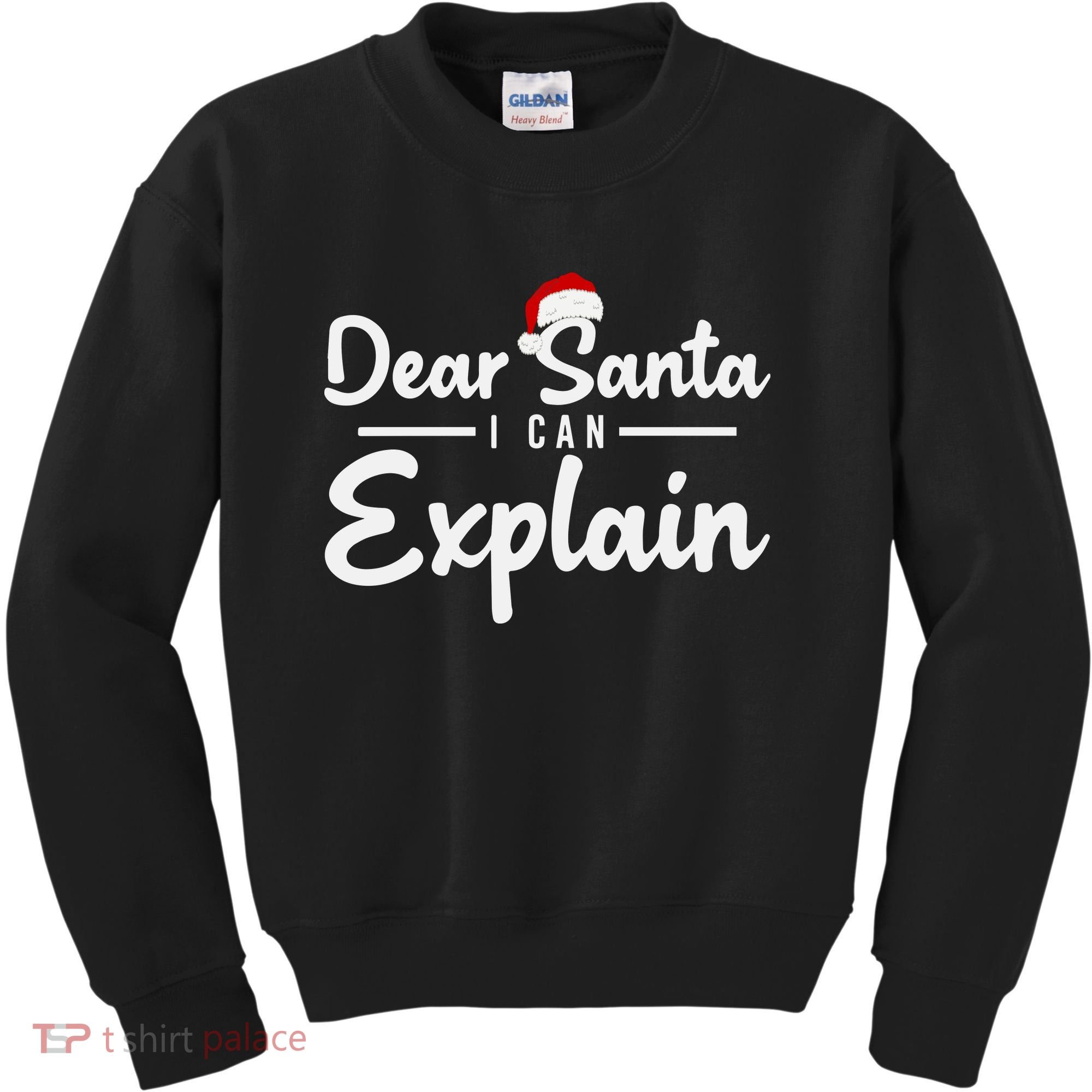 Dear Santa I Can Explain Kids Sweatshirt