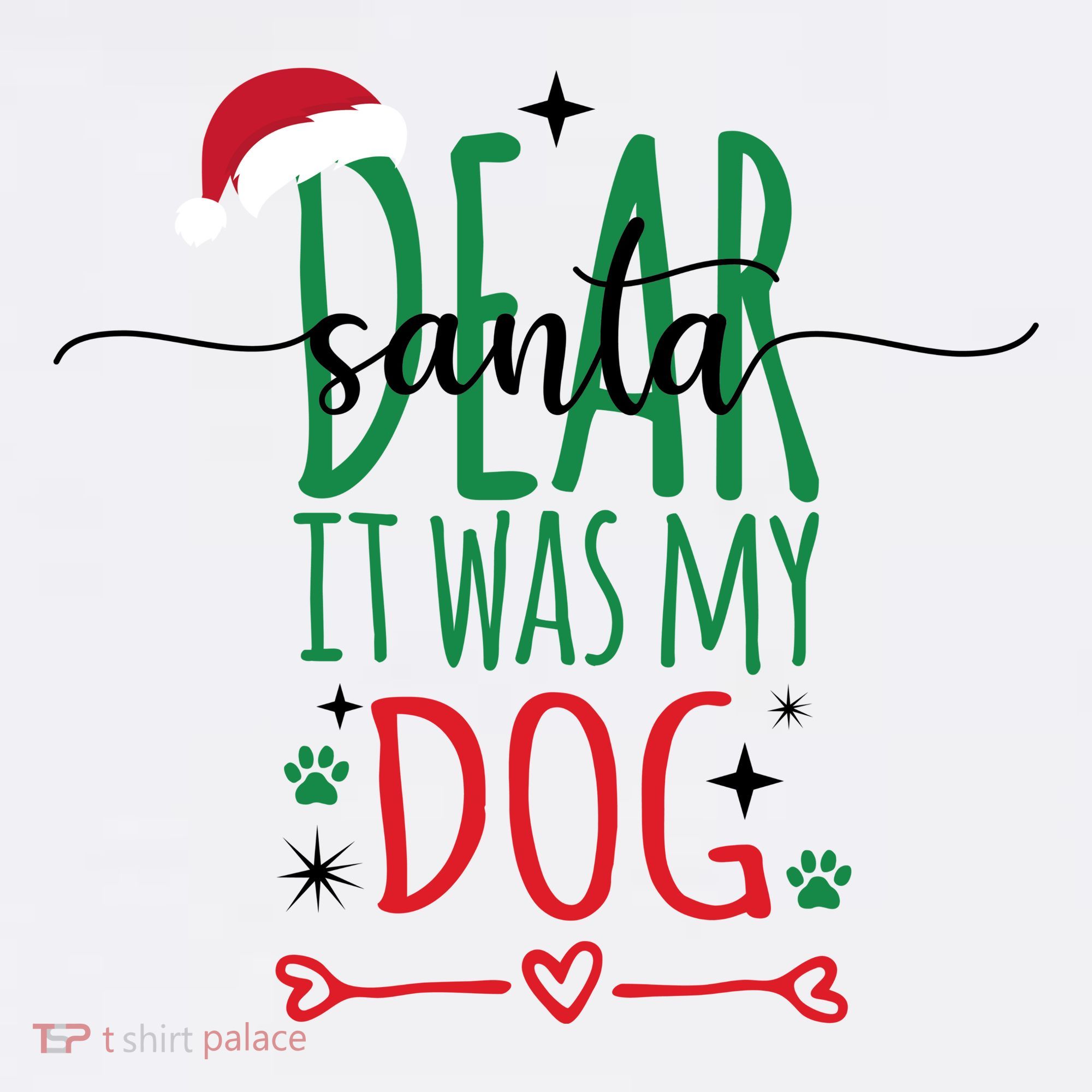 Dear Santa It Was My Dog Funny Christmas Kids Sweatshirt
