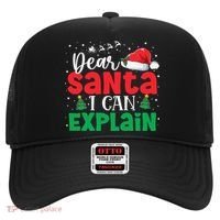 Dear Santa I Can Explain Funny Christmas List Xmas Pajamas Hat thumb 0
