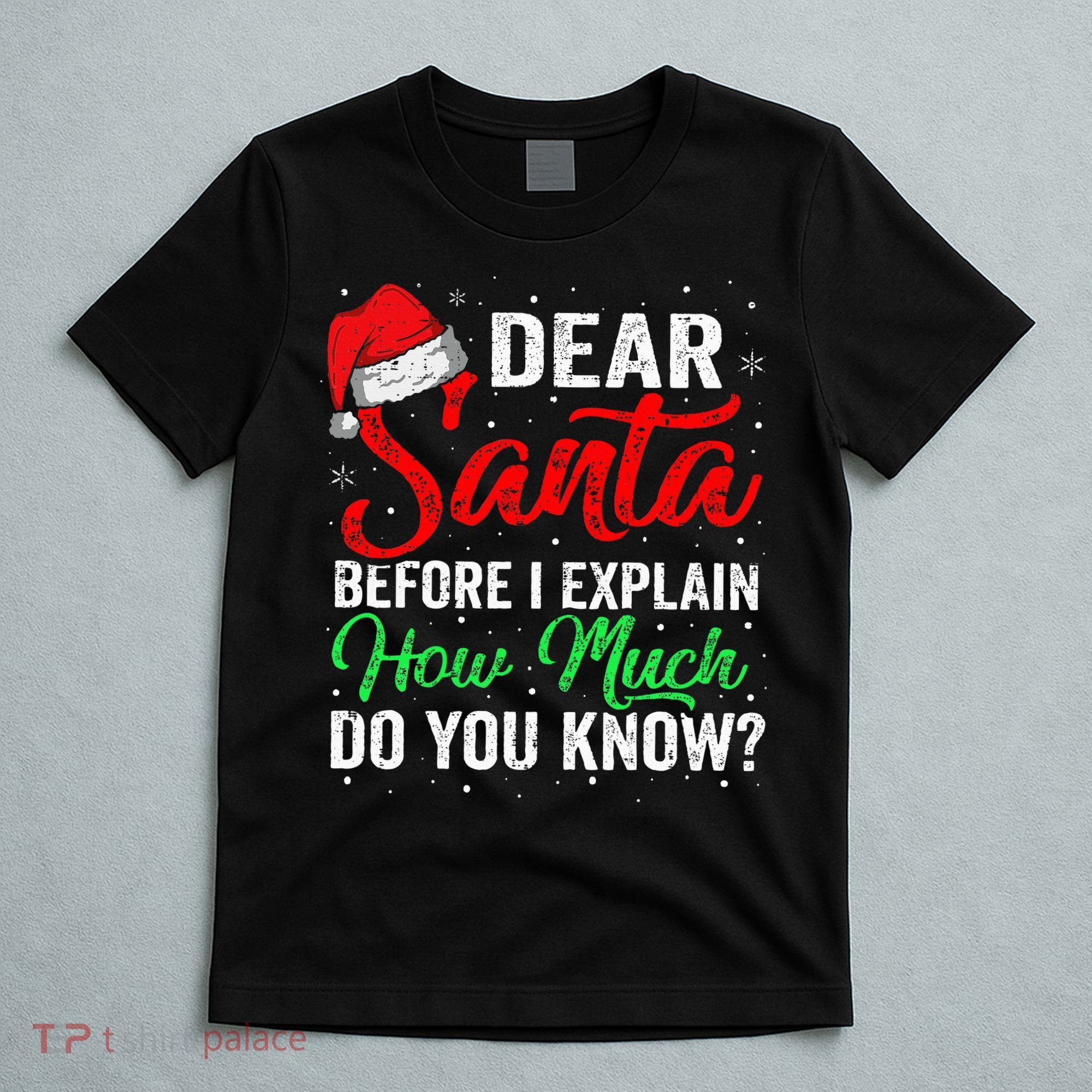 Dear Santa I Can Explain Funny Christmas T-Shirt