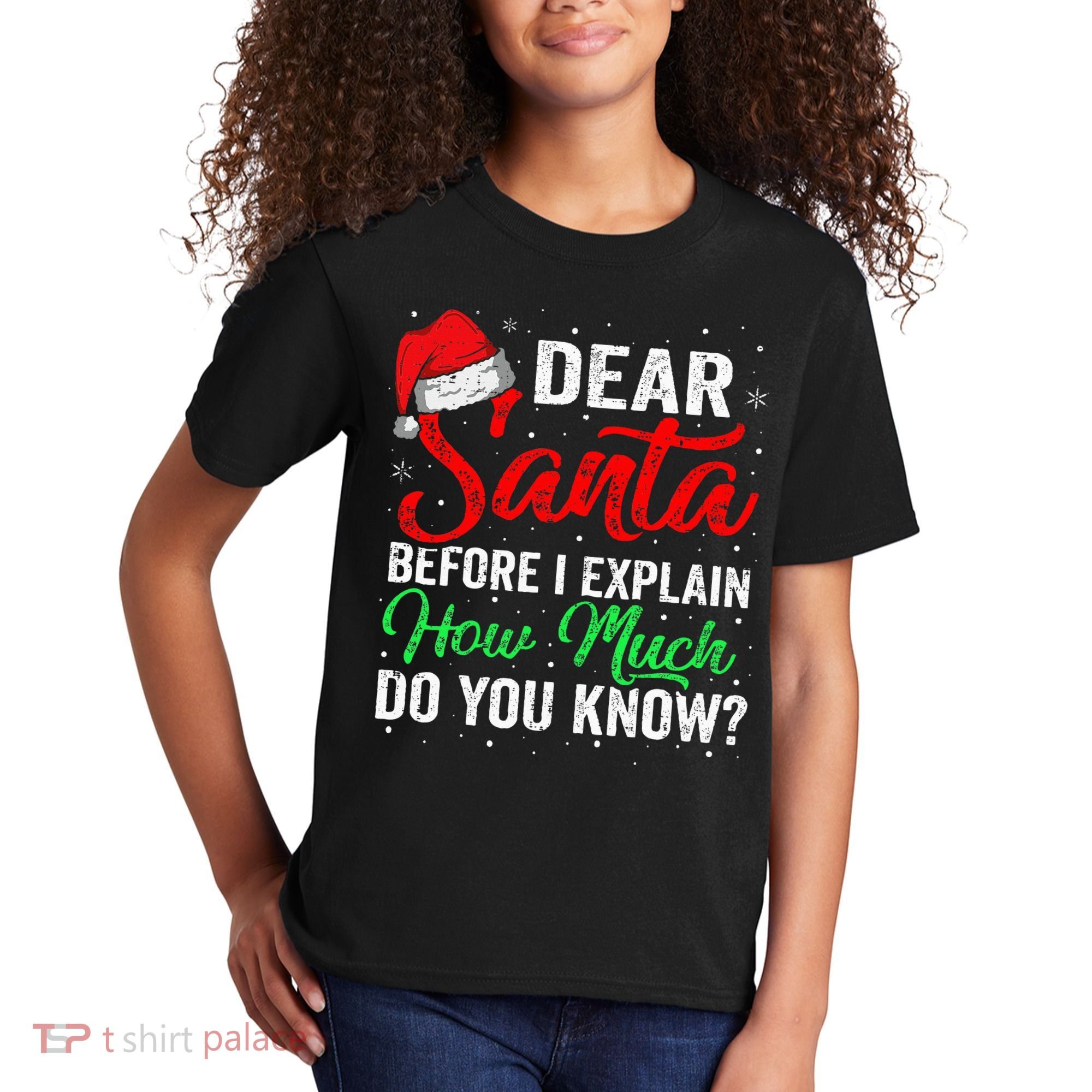 Dear Santa I Can Explain Funny Christmas Kids T-Shirt