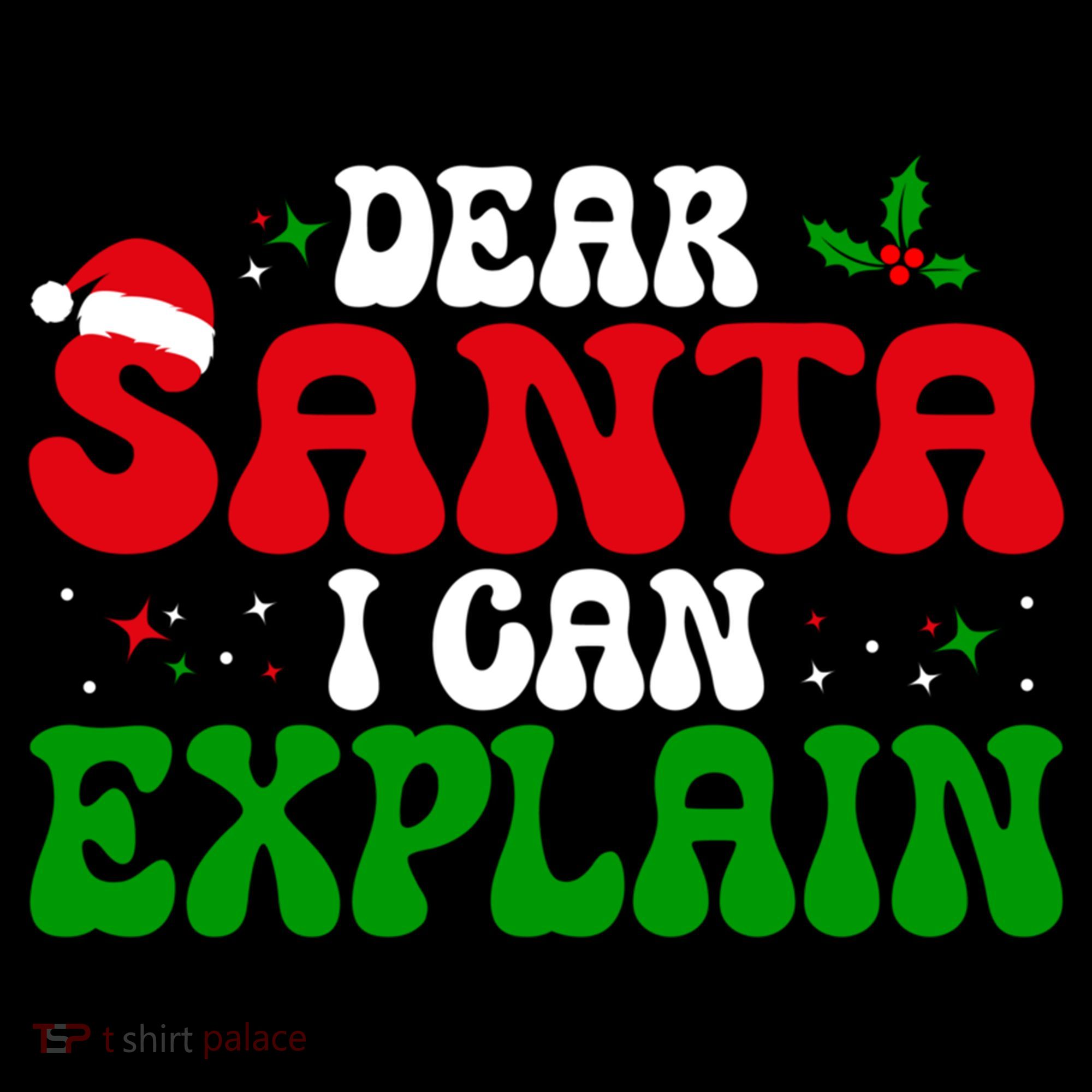 Dear Santa I Can Explain Funny Christmas Joke Gift Coffee Mug
