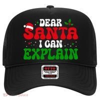 Dear Santa I Can Explain Funny Christmas Joke Gift Hat thumb 0