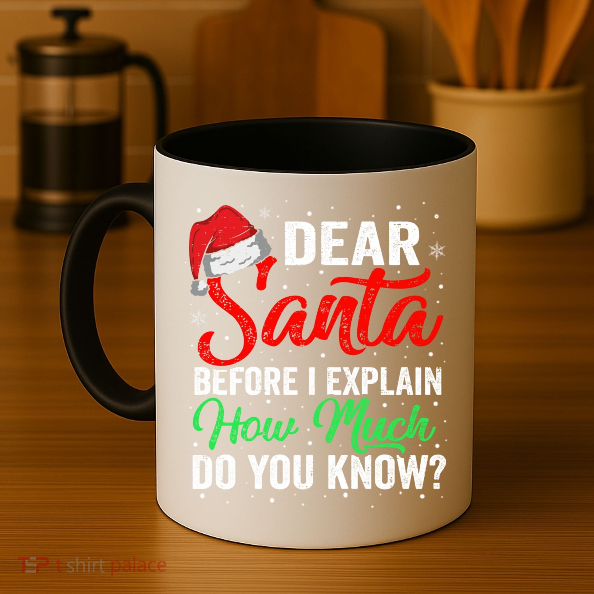 Dear Santa I Can Explain Funny Christmas Gift Adults Gift Coffee Mug