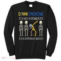 Down Syndrome It's A Different Ability Funny Down Syndrome Sweatshirt thumb 0