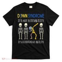 Down Syndrome It's A Different Ability Funny Down Syndrome T-Shirt thumb 0
