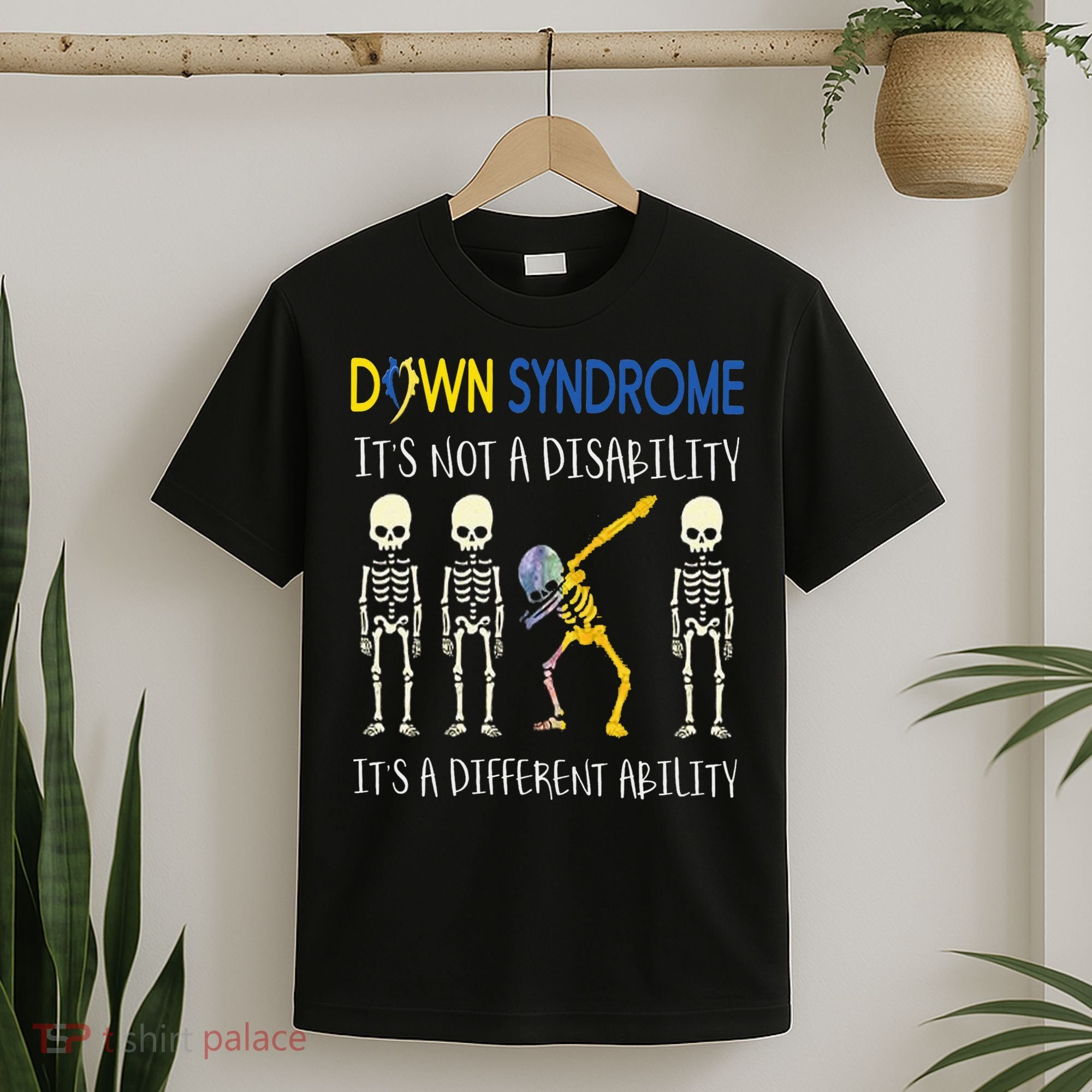 Down Syndrome It's A Different Ability Funny Down Syndrome T-Shirt