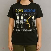 Down Syndrome It's A Different Ability Funny Down Syndrome T-Shirt thumb 4