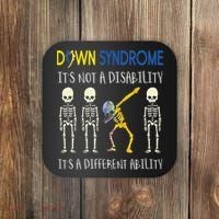 Down Syndrome It's A Different Ability Funny Down Syndrome Coaster thumb 0