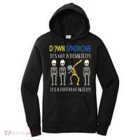 Down Syndrome It's A Different Ability Funny Down Syndrome Women's Hoodie thumb 0