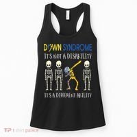 Down Syndrome It's A Different Ability Funny Down Syndrome Women's Tank Top thumb 0