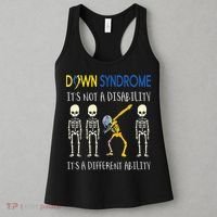 Down Syndrome It's A Different Ability Funny Down Syndrome Women's Tank Top thumb 3