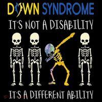 Down Syndrome It's A Different Ability Funny Down Syndrome Baby Bodysuit thumb 2