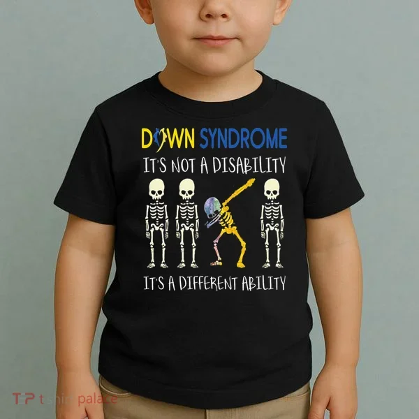 Down Syndrome It's A Different Ability Funny Down Syndrome Toddler T-Shirt