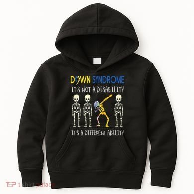 Down Syndrome It's A Different Ability Funny Down Syndrome Kids Hoodie
