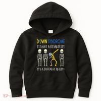 Down Syndrome It's A Different Ability Funny Down Syndrome Kids Hoodie thumb 0