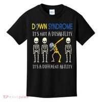 Down Syndrome It's A Different Ability Funny Down Syndrome Kids T-Shirt thumb 0