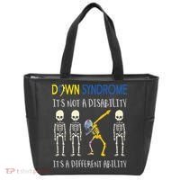 Down Syndrome It's A Different Ability Funny Down Syndrome Tote Bag thumb 0