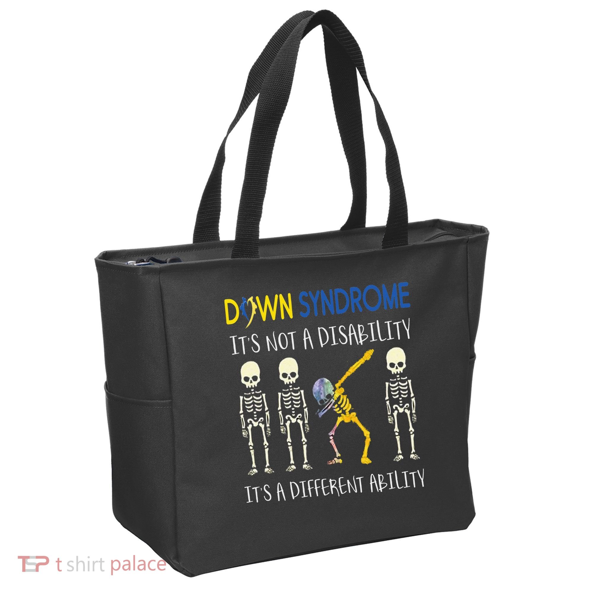 Down Syndrome It's A Different Ability Funny Down Syndrome Tote Bag