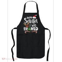 Dear Santa I Was Framed Apron thumb 0