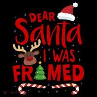 Dear Santa I Was Framed Coffee Mug thumb 5