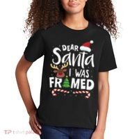 Dear Santa I Was Framed Kids T-Shirt thumb 2
