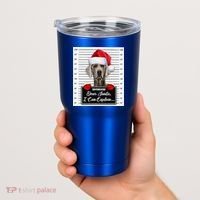 Dear Santa I Can Explain Funny Christmas Weimaraner Xmas Tumbler thumb 2