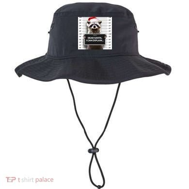 Dear Santa I Can Explain Funny Christmas Raccoon Meaningful Gift Bucket Hat