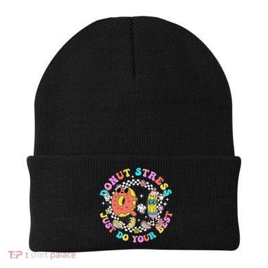 Donut Stress Just Do Your Best Test Day Student Teacher Beanie