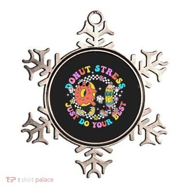 Donut Stress Just Do Your Best Test Day Student Teacher Ornament