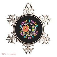 Donut Stress Just Do Your Best Test Day Student Teacher Ornament thumb 0
